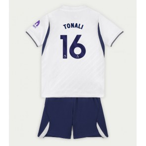 Tottenham Hotspur Sandro Tonali #16 Hemmaställ Barn 2026-27 Kortärmad (+ Korta byxor)